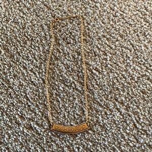 Caroline Emmons.   Vintage necklace. Gold